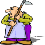 Man with Hoe 2