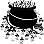 Pot of Gold 03 Clip Art