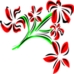 Flowers 073 Clip Art