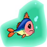Fish 155 Clip Art