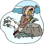 Eskimo & Fish