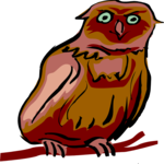 Owl 23 Clip Art