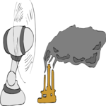 Pollution Blowing Away