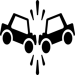 Head-On Collision Clip Art