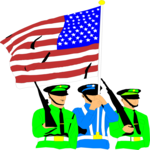 Color Guard Clip Art