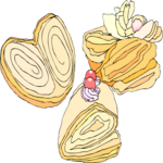 Pastries 7 Clip Art