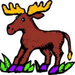 Moose 9 Clip Art