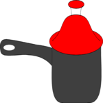 Saucepan 07 Clip Art