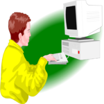 Boy at Computer