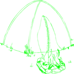 Tent 35 Clip Art