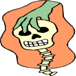 Skull 38 Clip Art