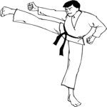 Martial Arts 12 Clip Art