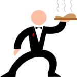 Waiter 07 Clip Art