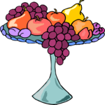 Fruit Platter (2) Clip Art