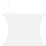 Mortar & Pestle 1 (2) Clip Art