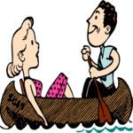 Canoeing 13 Clip Art