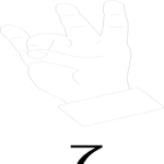 Sign Language 07 Clip Art
