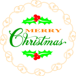 Merry Christmas 16 Clip Art