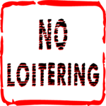 No Loitering 1