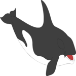 Whale - Killer 2 Clip Art