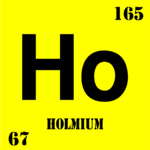Holmium (Chemical Elements) Clip Art