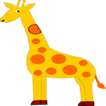 Giraffe 2 Clip Art