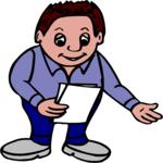 Boy Giving Report