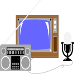 Radio & TV Clip Art