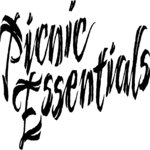 Picnic Essentials Clip Art
