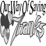 Our Way of Saying Thanks