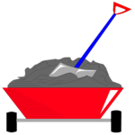 Coal Cart 1 Clip Art