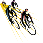 Cycling 12 Clip Art