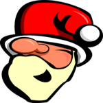 Santa Face 22 Clip Art