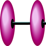 Weights - Barbell 07 Clip Art