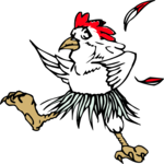 Chicken Dancing 2 Clip Art