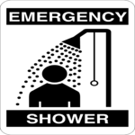 Emergency Shower Clip Art