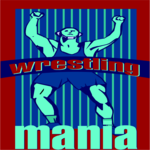 Wrestling Mania Clip Art