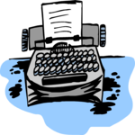 Typewriter 06 (2) Clip Art