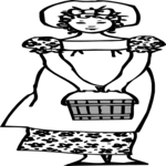 Girl with Basket