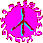 Peace Symbol 08 Clip Art