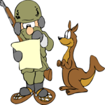 Soldier & Kangaroo