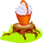 Egg Basket Clip Art
