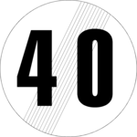 Speed Limit - 40