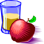 Juice - Apple Clip Art
