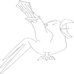 Bird with Sword 1