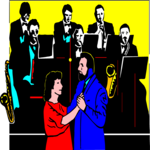 Dancing - Ballroom 2 Clip Art