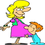 Pregnant Mom & Child