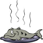 Fish Platter (2) Clip Art