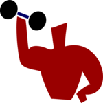 Weight Lifting 14 Clip Art