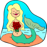 Mermaid 13 Clip Art